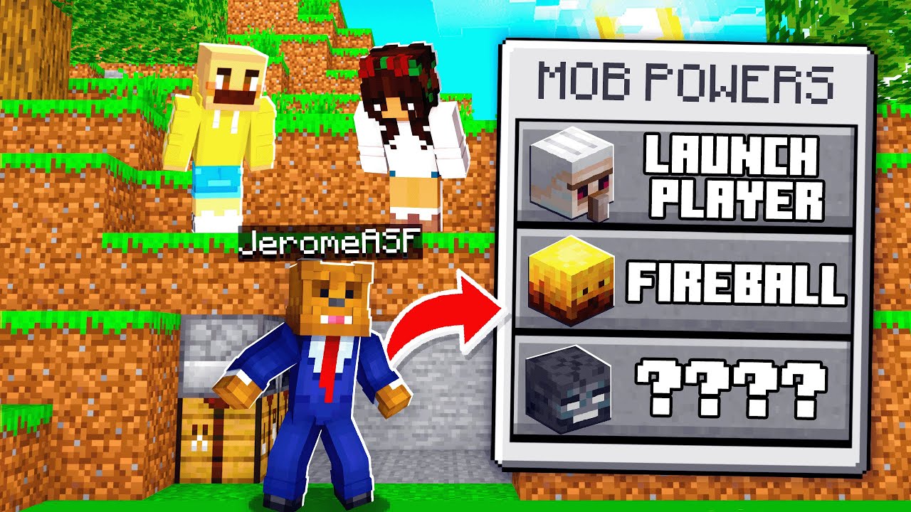 Minecraft Manhunt, But I Have Mob Powers!