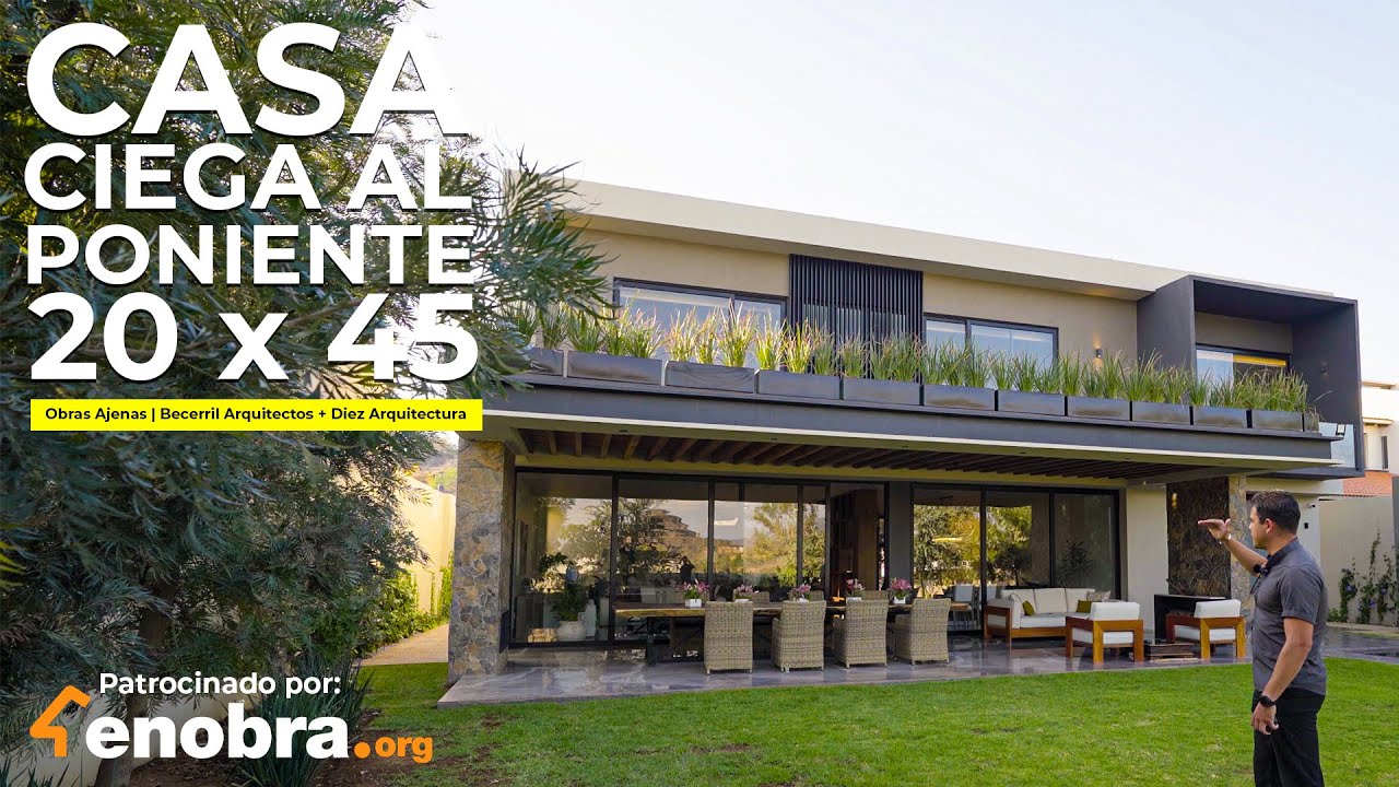 CASA CIEGA Hacia PONIENTE con ESPEJO DE AGUA | Obras Ajenas | Becerril Arq + Diez Arquitectura | P2