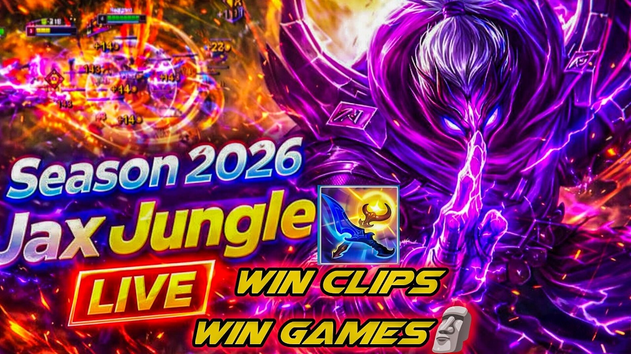 Coming Back to League with Jax Jungle Day 2 #leagueoflegends #jax