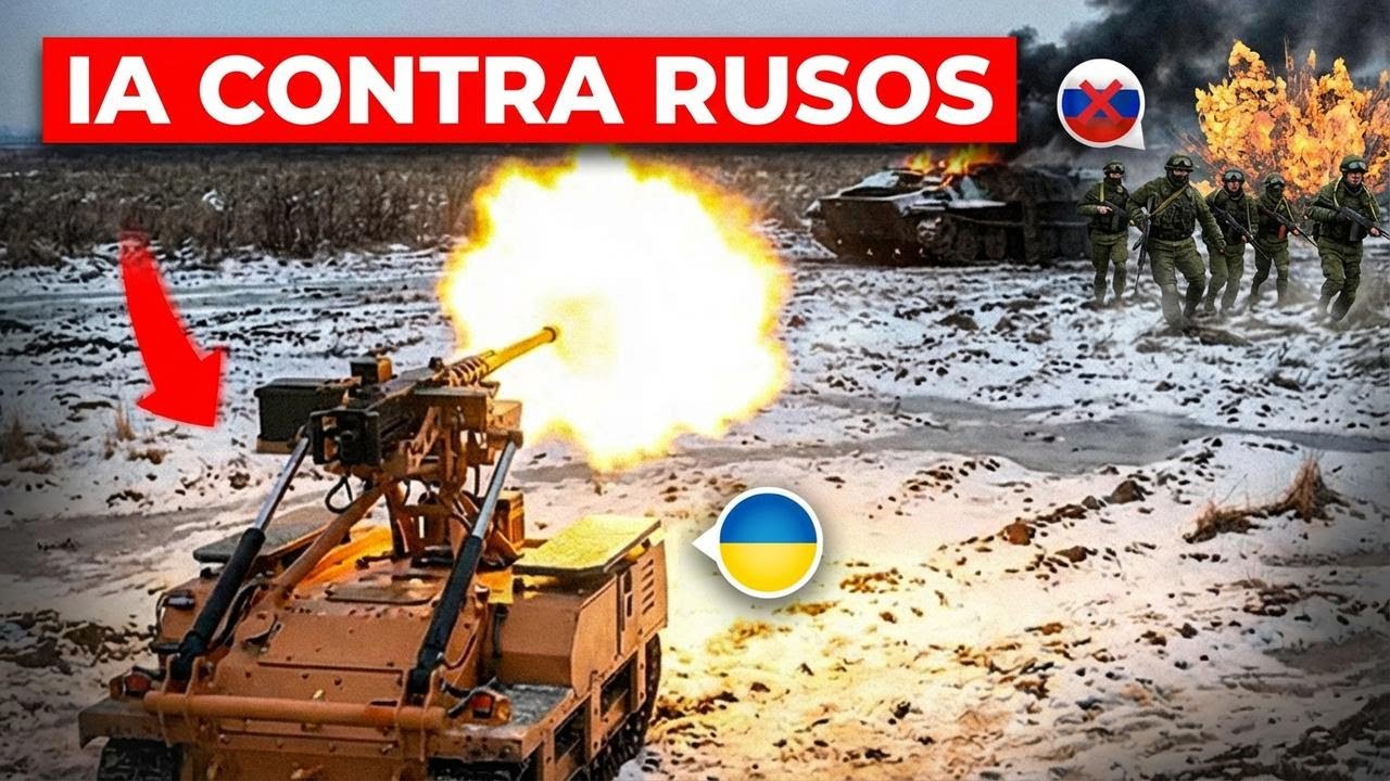 4 veces que Ucrania soltó su ejército de robots contra Rusia... ¡Destrucción total!