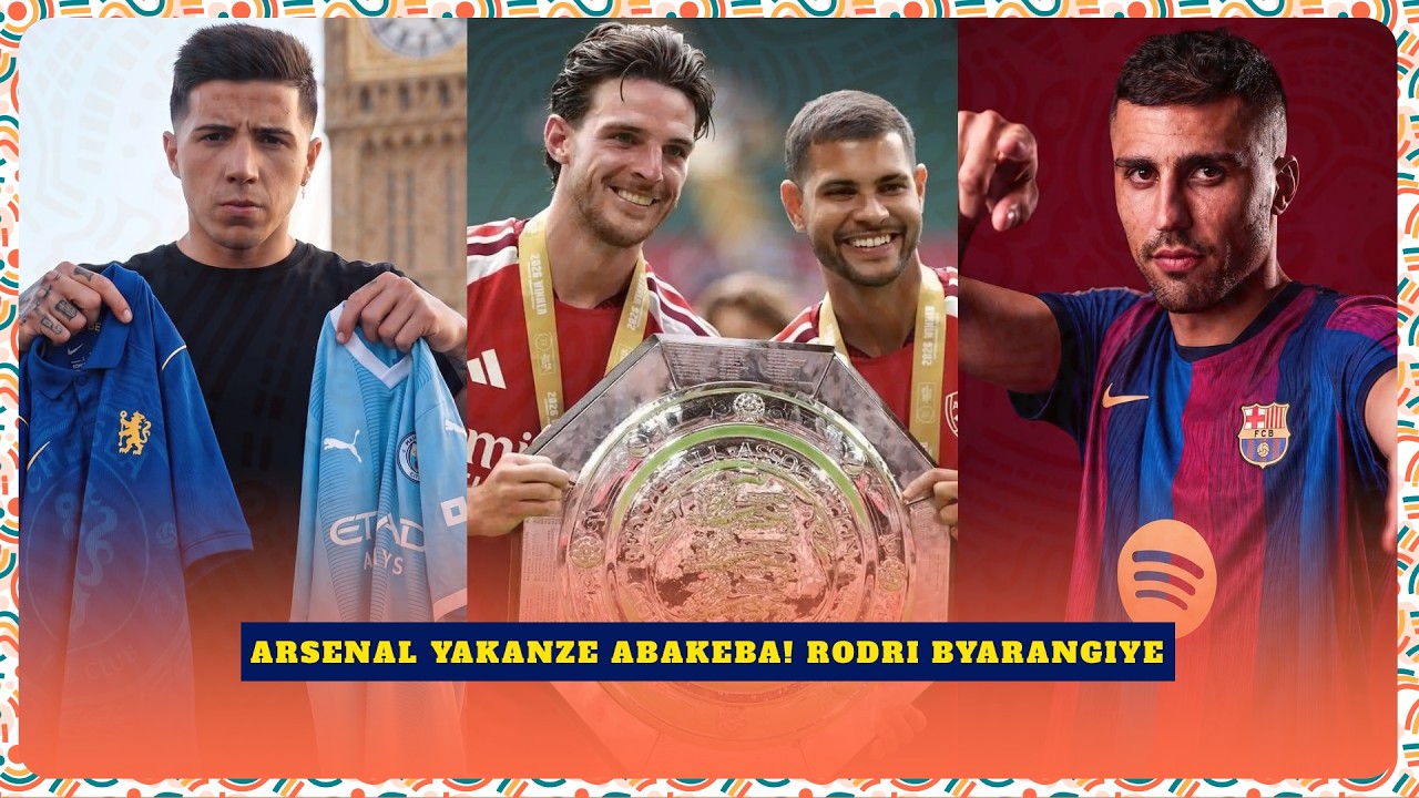 #10ZONE:ARSENAL YATANZE UBUTUMWA KU BAKEBA | MARESCA YASABYE CITY KWIHUTA, RODRI AZANIYE IKI BARCA?