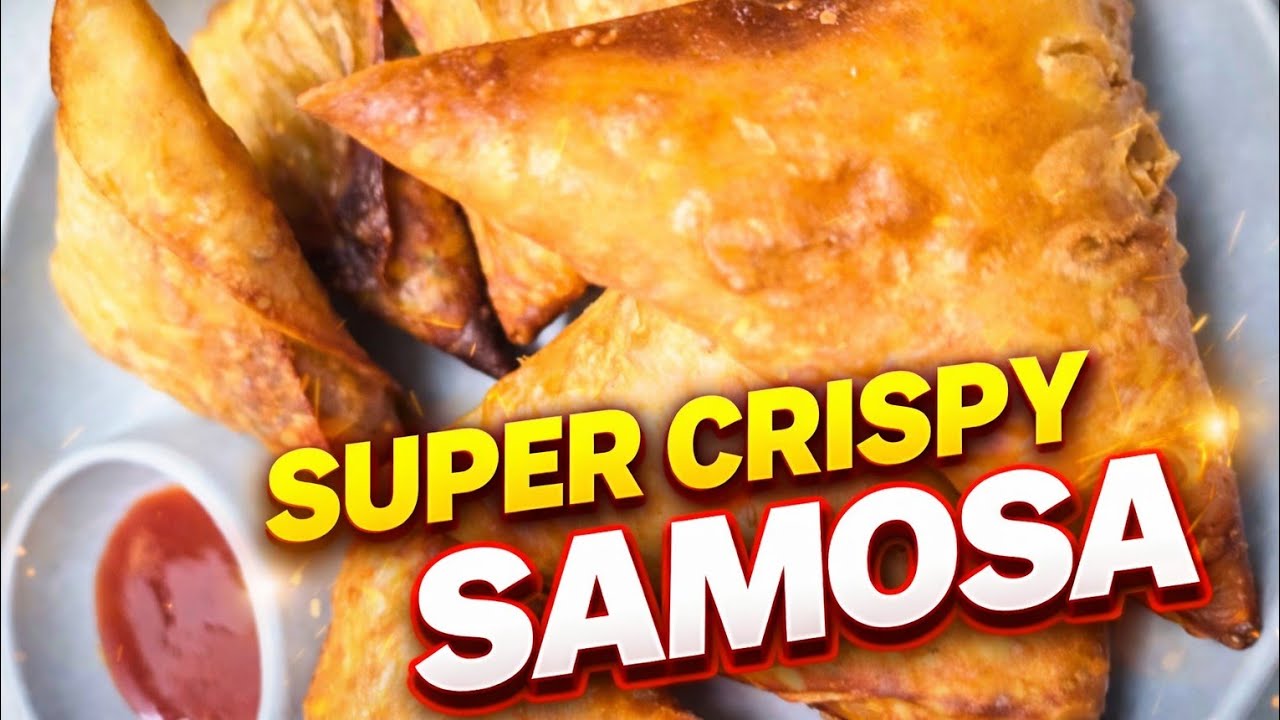 Super Crispy Chicken Samosa | Easy Iftar Snack Recipe | Chicken Samosa at Home