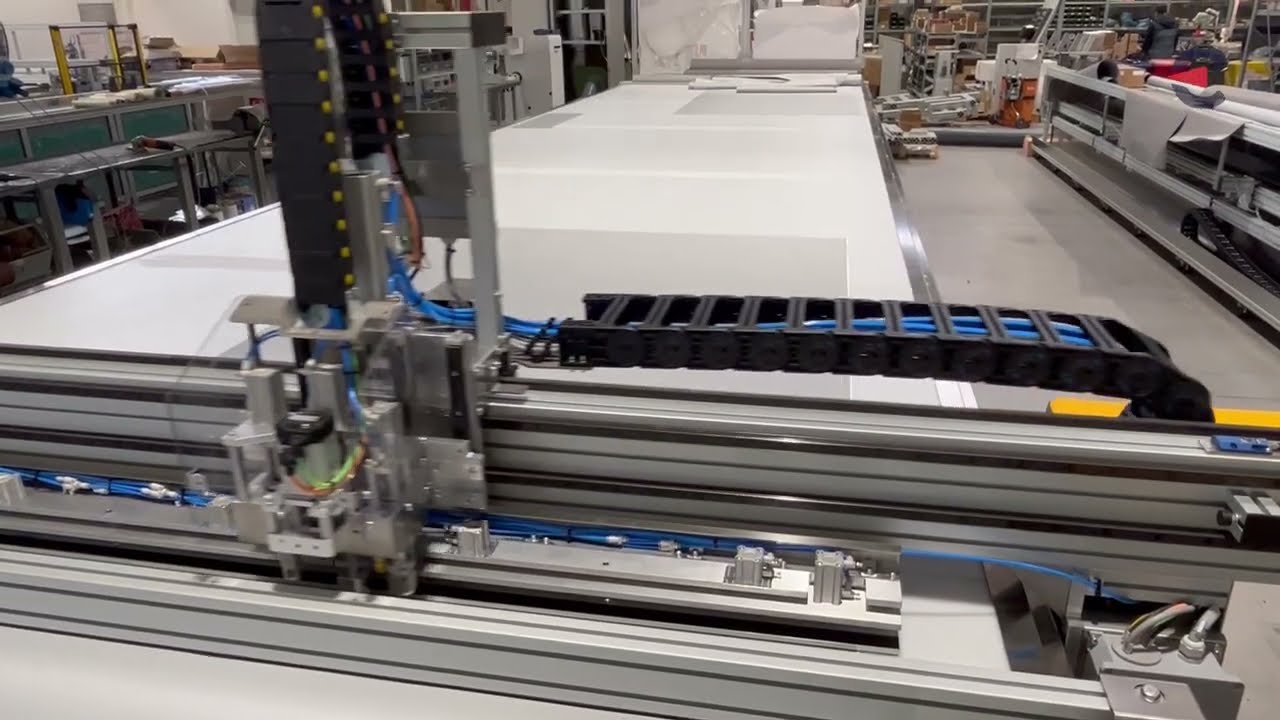 SM-375-TA | Automatic static bed cutting and marking machine