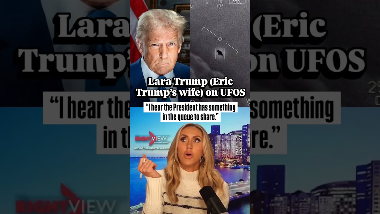 Lara Trump (Eric Trump&rsquo;s wife) on UFOs #UFO #UAP #UFOCommunity #UFOHunter #UAPDisclosure #Disclosure