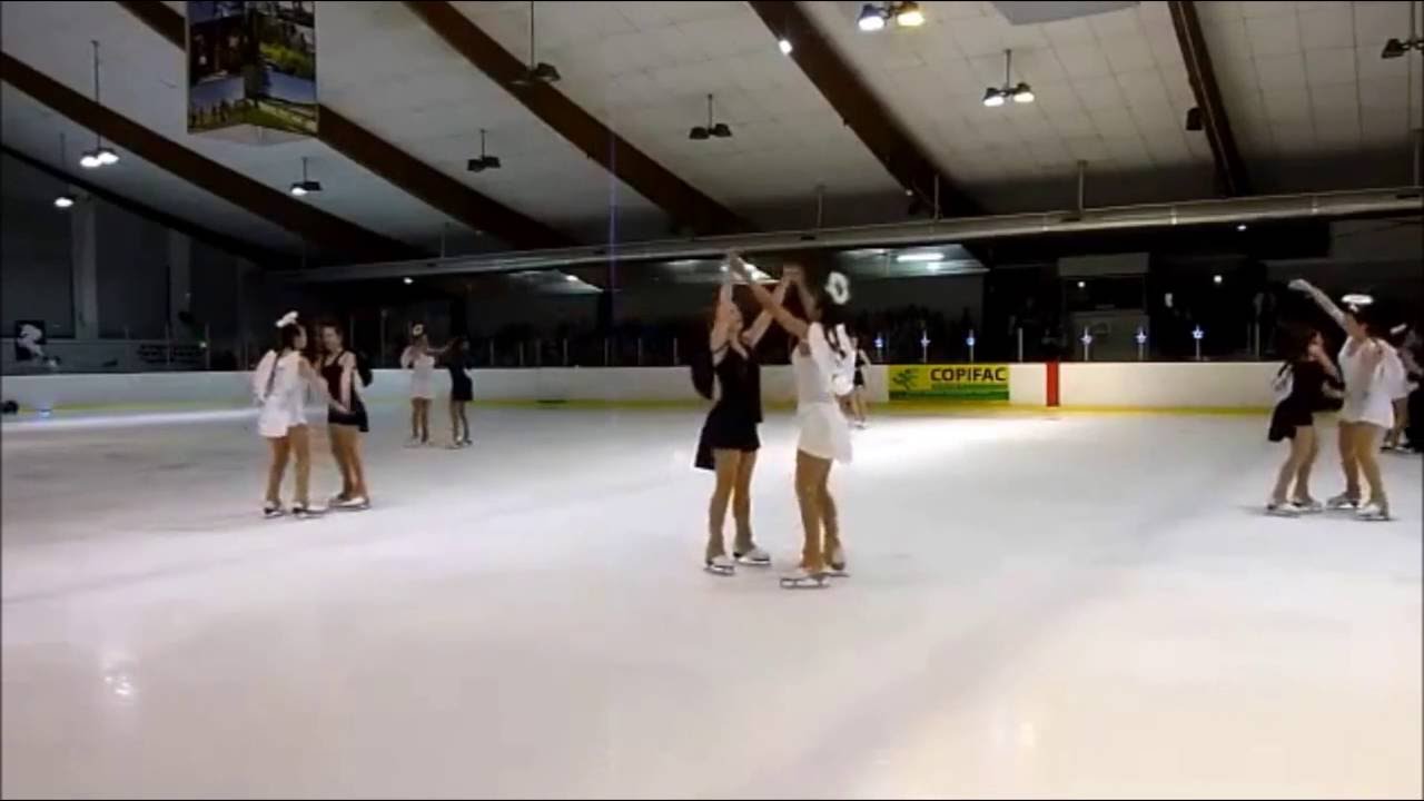 Gala fin d'année du havre 2016 - Ange et Démon [Salamandres - Patinage synchronisé]