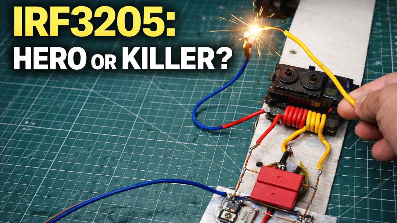 IRF3205 in ZVS Flyback: Strong MOSFET or Silent Killer?