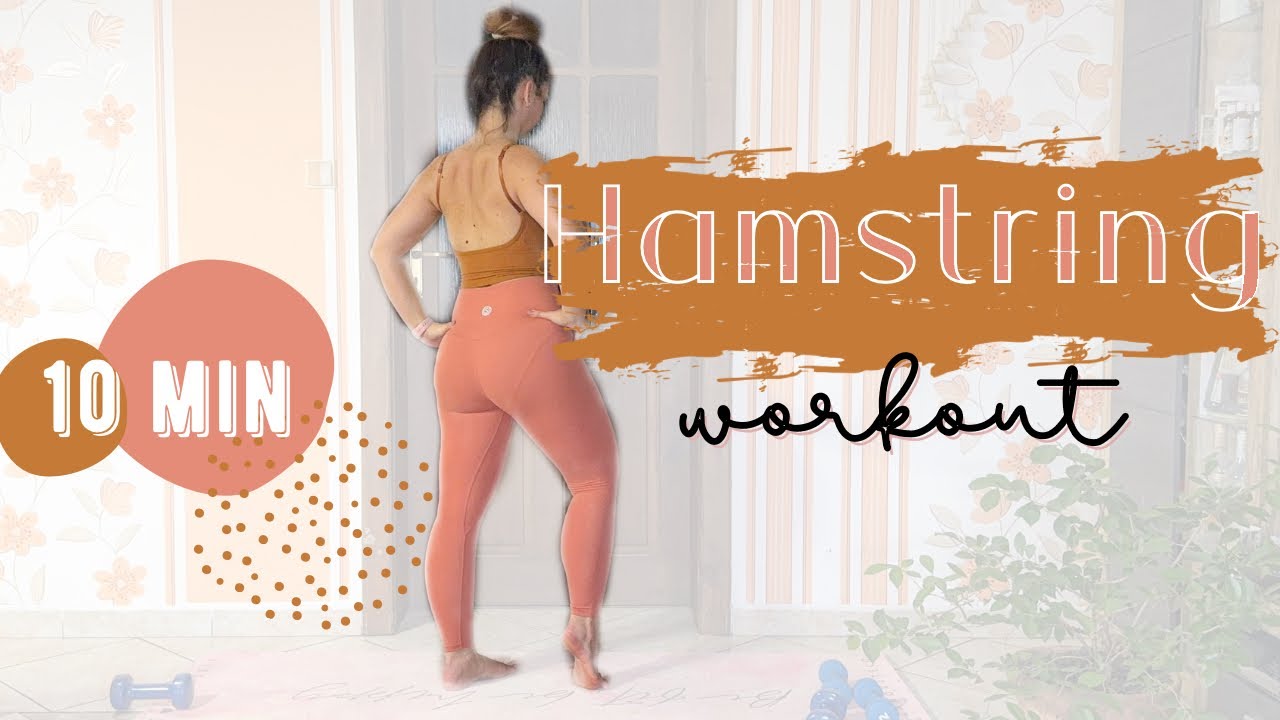 10 MIN HAMSTRING WORKOUT / zpevnění zadní strany stehen / strongwithjenny