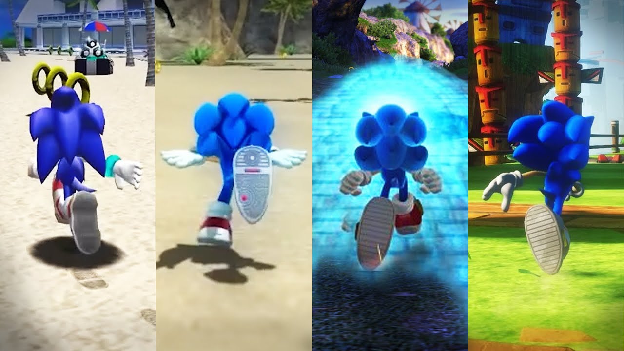 Вступительные сцены от 3D Sonic Games
