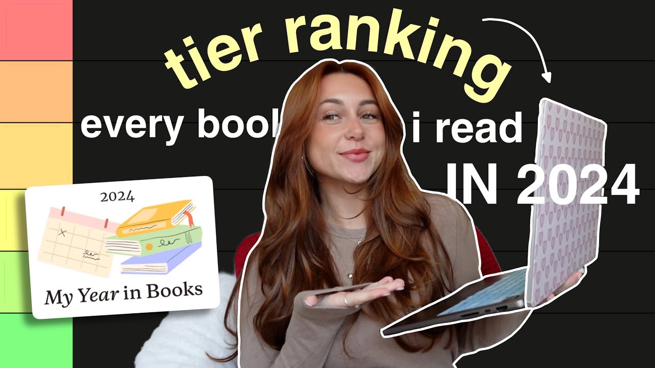 tier ranking every book i read this year 🗓️⭐️ (2024 wrap up)