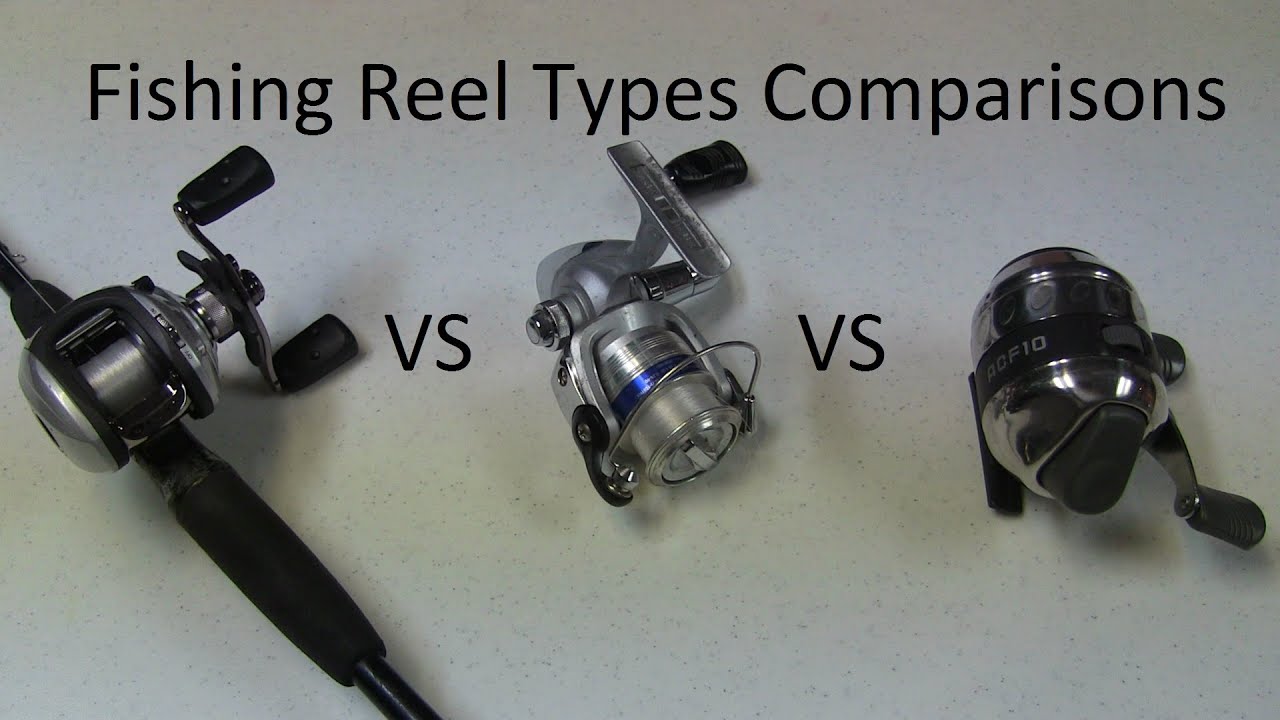 Best Fishing Reel Type - Spinning Vs Baitcasting Vs Spincaster Reels- Best Reel with Pros and Cons