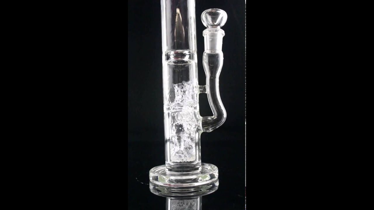 BURNER Glassworks Inset Showerhead Glass Straight Tube