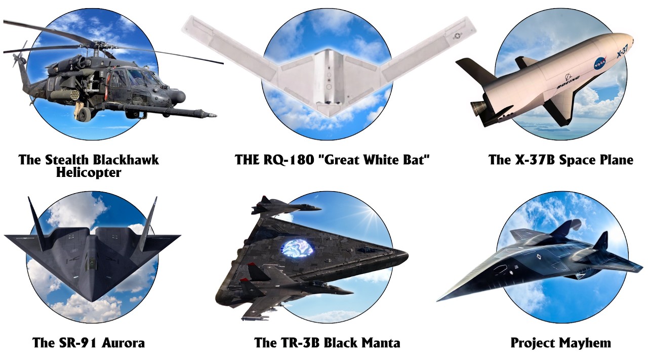 EVERY TOP SECRET Aircraft in U.S History EXPLAINED in 13 Minutes
