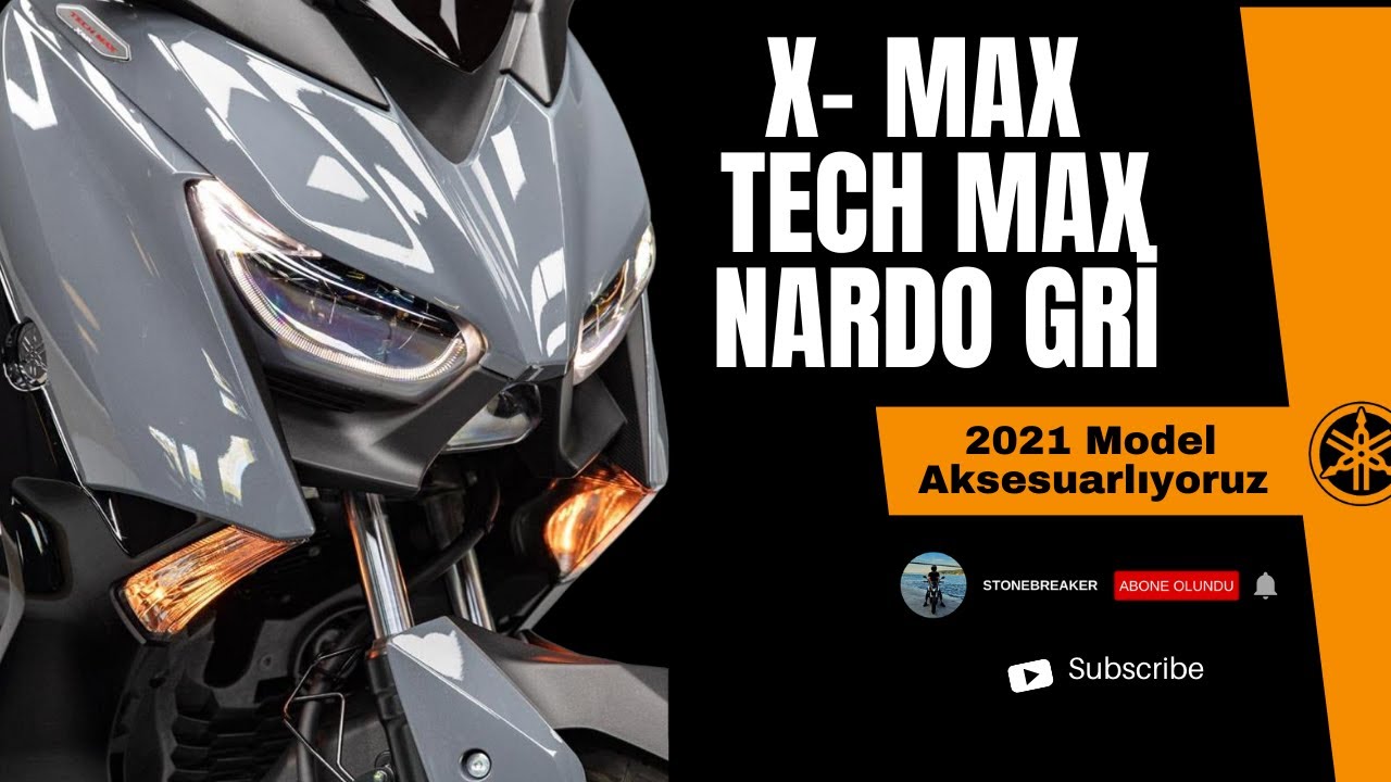 YAMAHA X-MAX TECH MAX 2021 - AKSESUAR #yamaha #xmax #motorcycle #motocustom #motovlog #motorlife