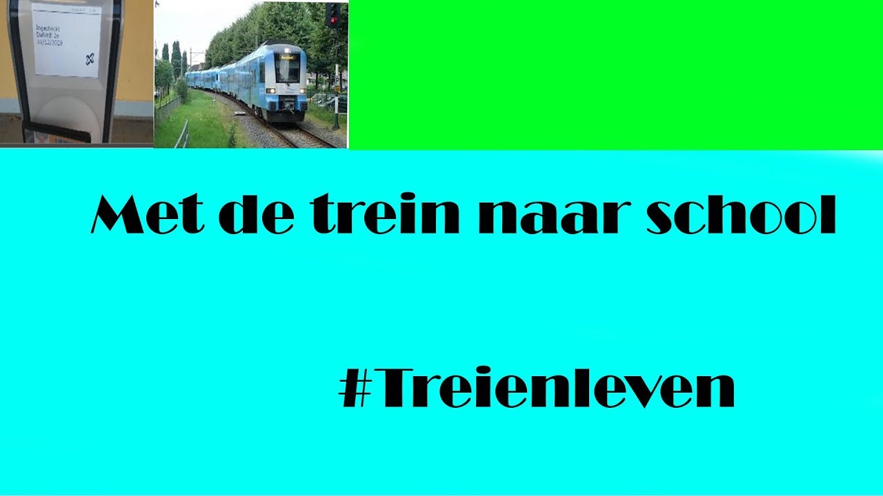 KIPPENLIJNTJE NAAR BARNEVELD ZUID VOOR SCHOOL! #Treinenleven
