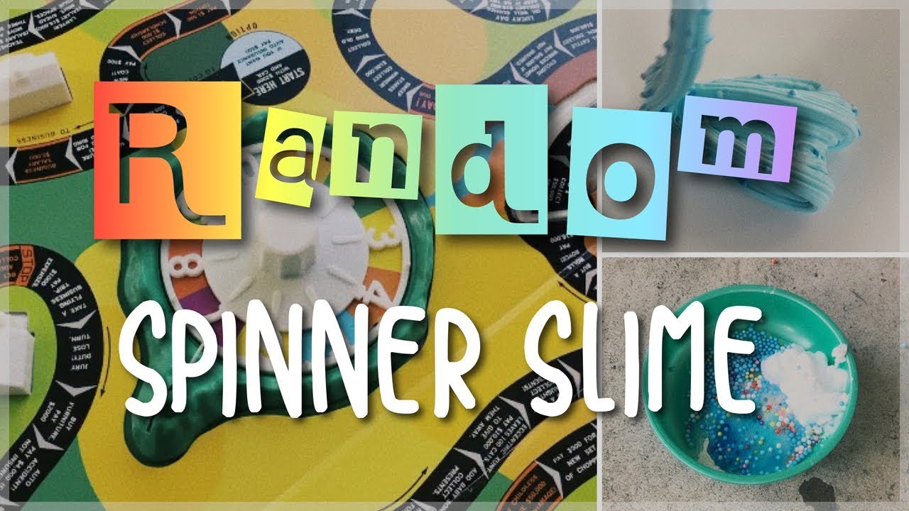 Making Slime with a Spinner