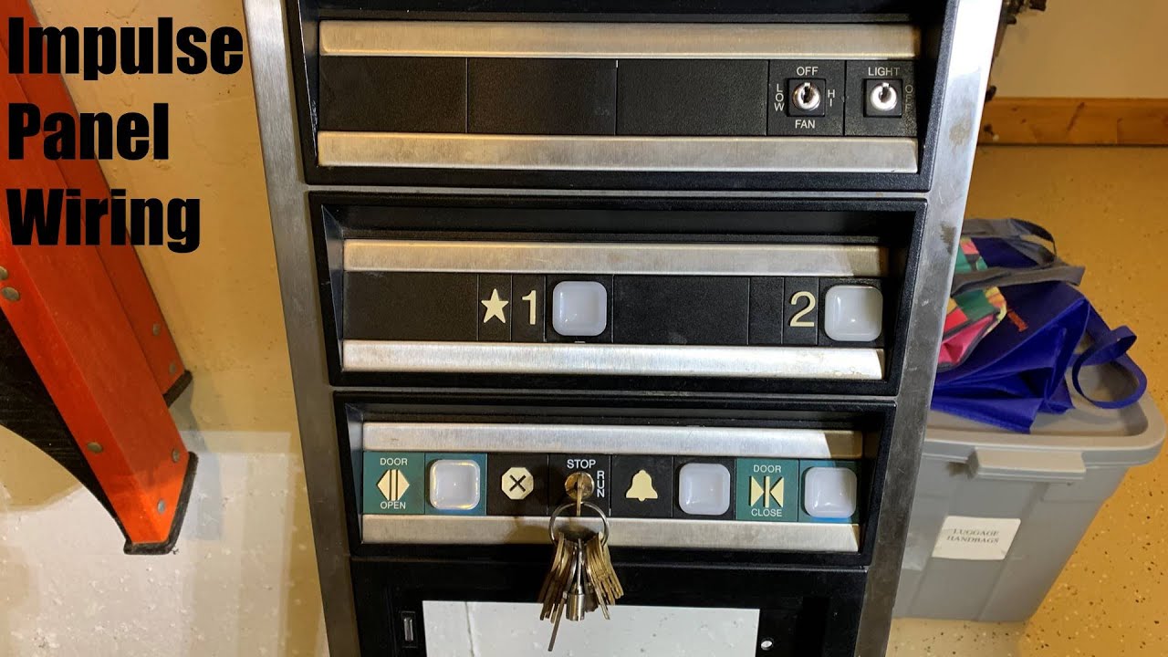 Wiring a Dover Impulse Elevator Car Panel