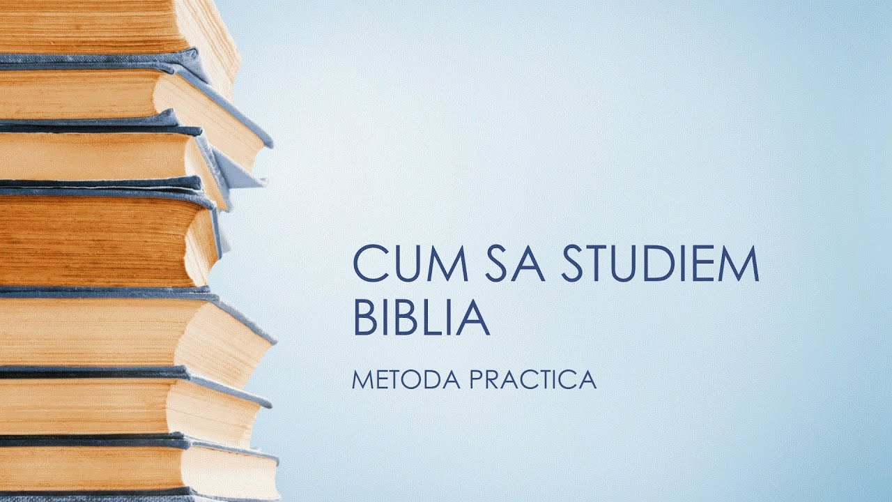 Metoda de studiu biblic pe subiect