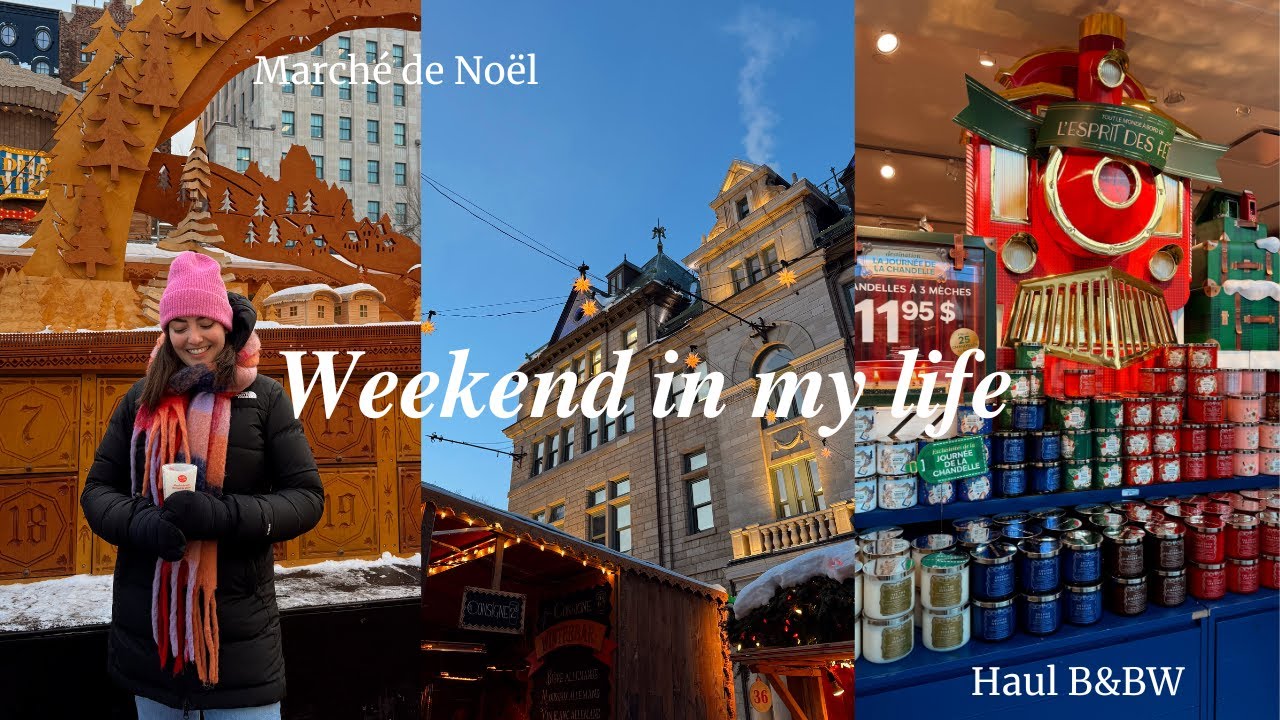 Festive weekend in my life: Marché de Noël Allemand, Shopping + Haul🎄🥨🍷✨