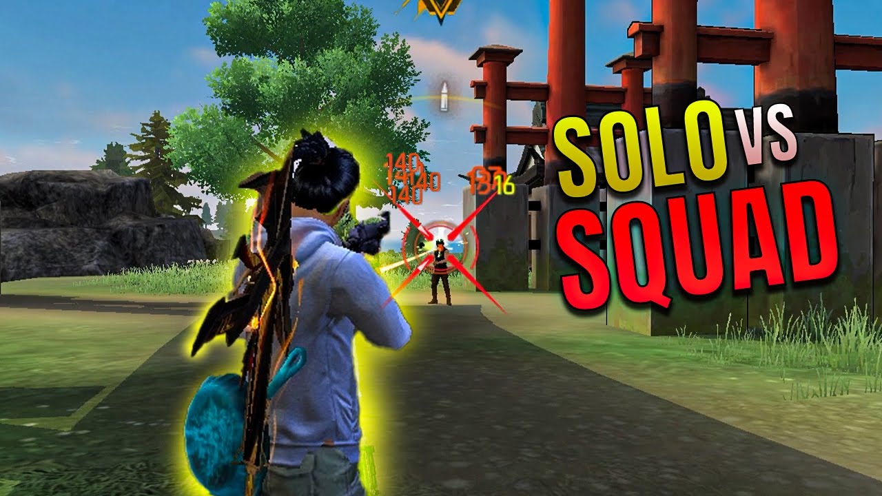 🔥 SOLO vs SQUAD 😈 | INSANE CLUTCH | Free Fire Gameplay