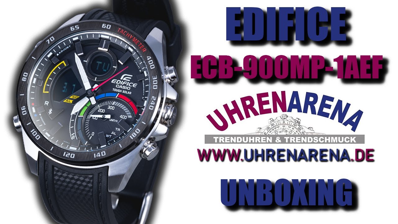 Casio Edifice ECB-900MP-1AEF | Unboxing | 4K | Uhrenarena