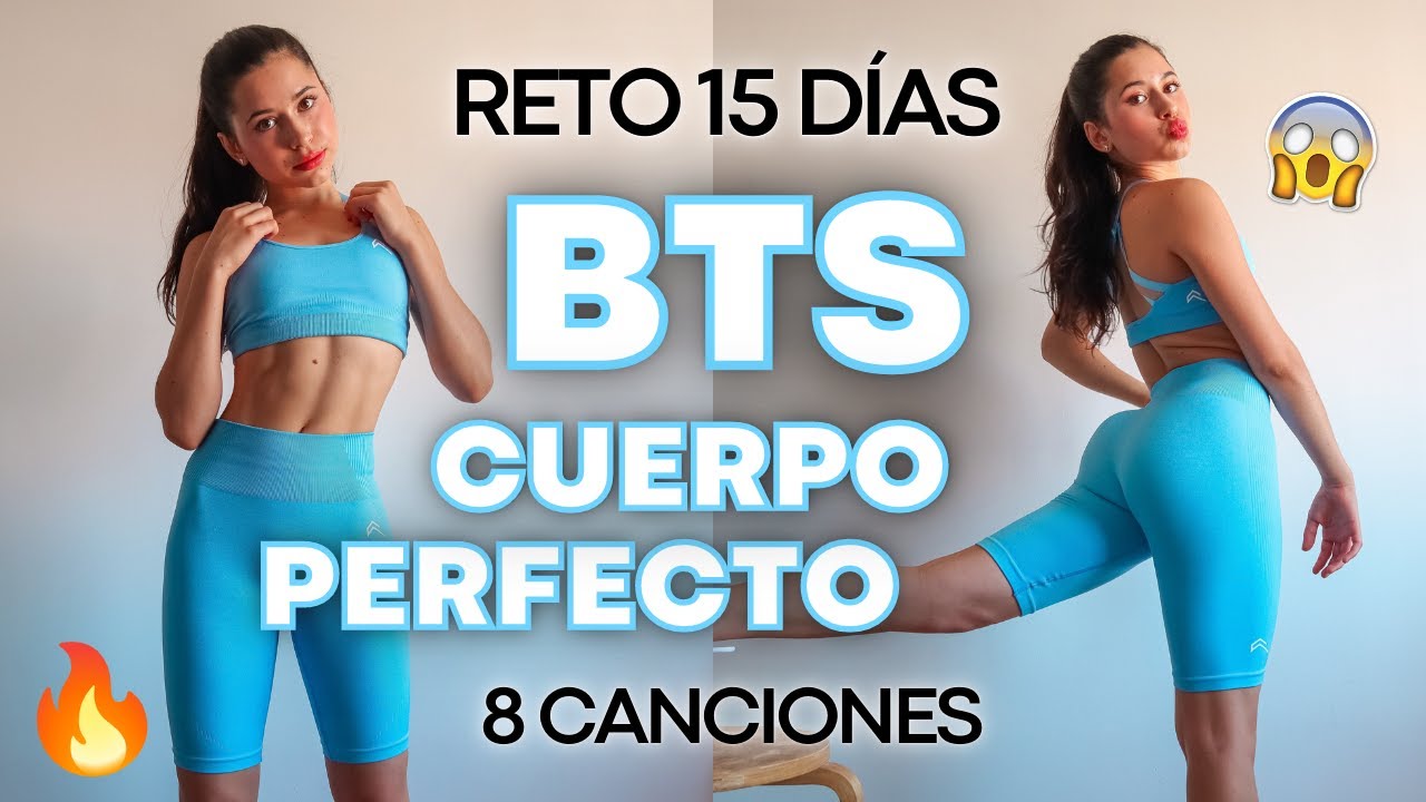 15 min RUTINA CON CANCIONES DE BTS · ARMY | muy EFECTIVO! ejercicios para el cuerpo completo en casa