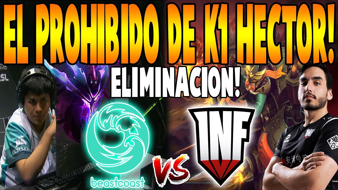 BEASTCOAST vs INFAMOUS [BO3] - ELIMINACIÓN 