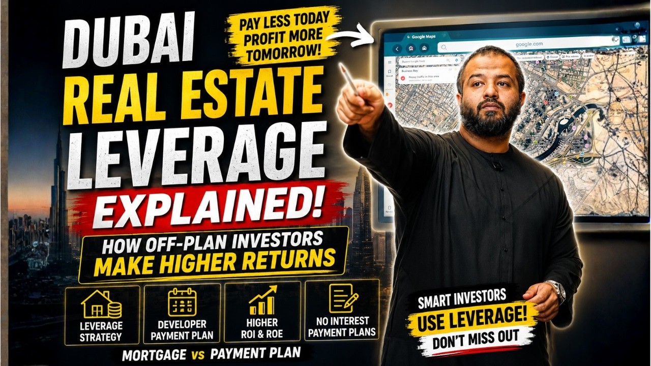 How to Use Leverage in Dubai Real Estate | Off-Plan Investment Explained