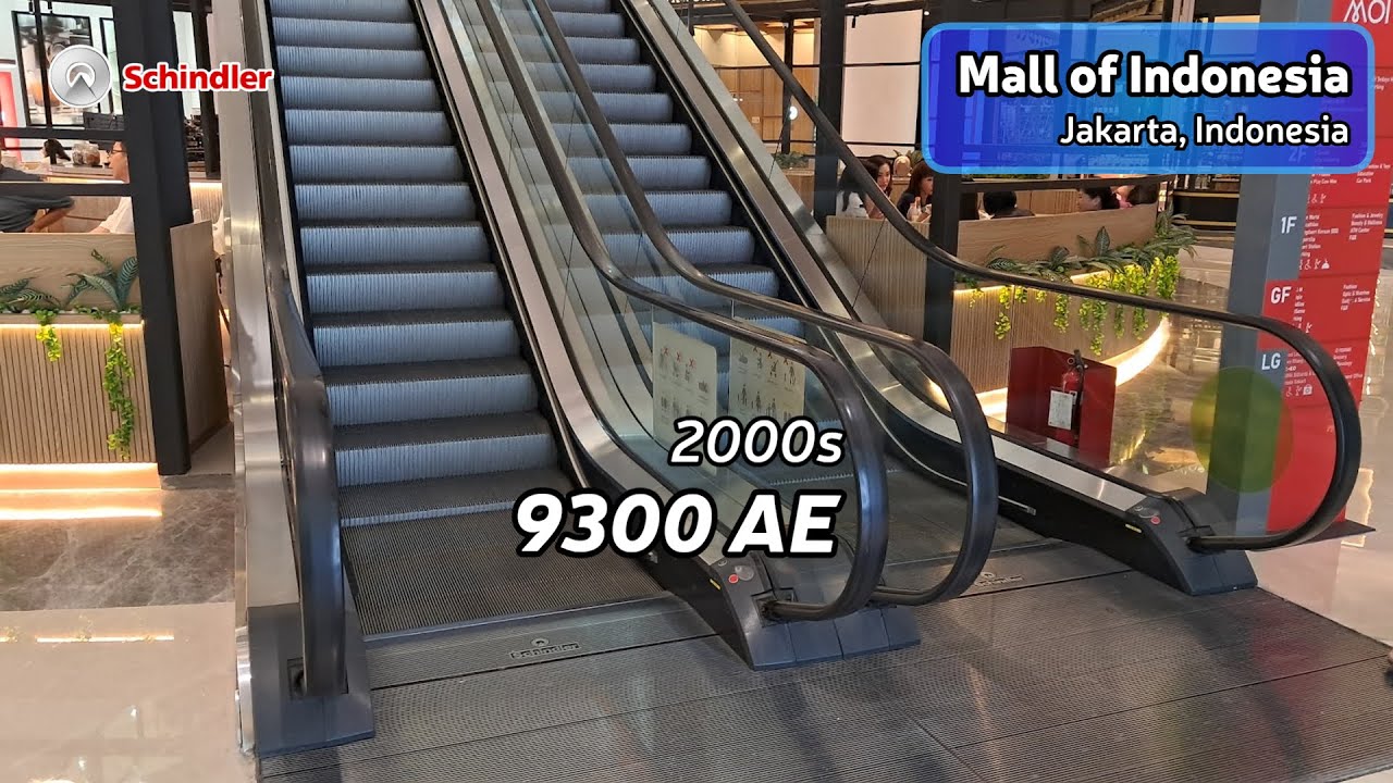 Schindler Escalators - Mall of Indonesia, Jakarta, ID