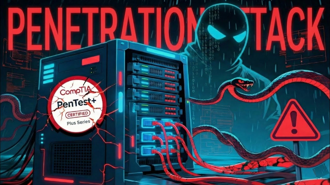 Basic to Master in Hacking - 12Hours Kali Linux Tools | CompTIA PenTest+ (PT0 004)