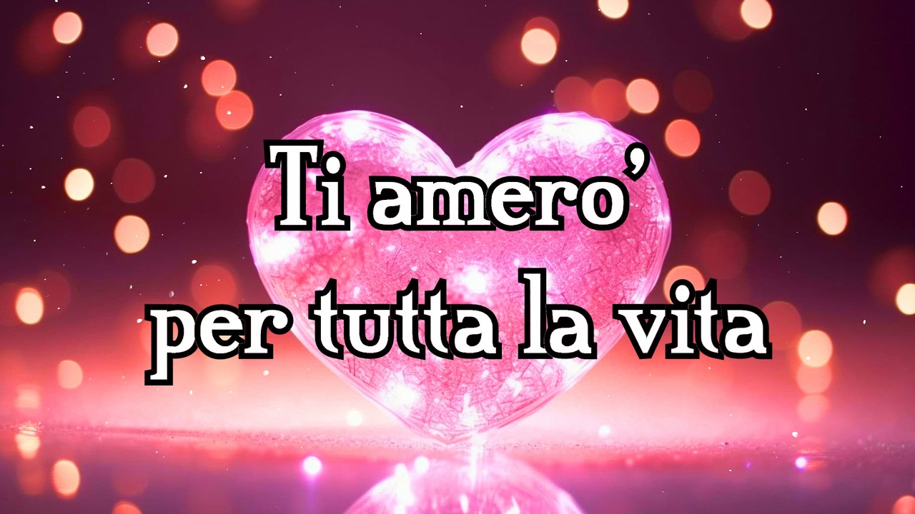 Ti amerò per tutta la vita ❤️