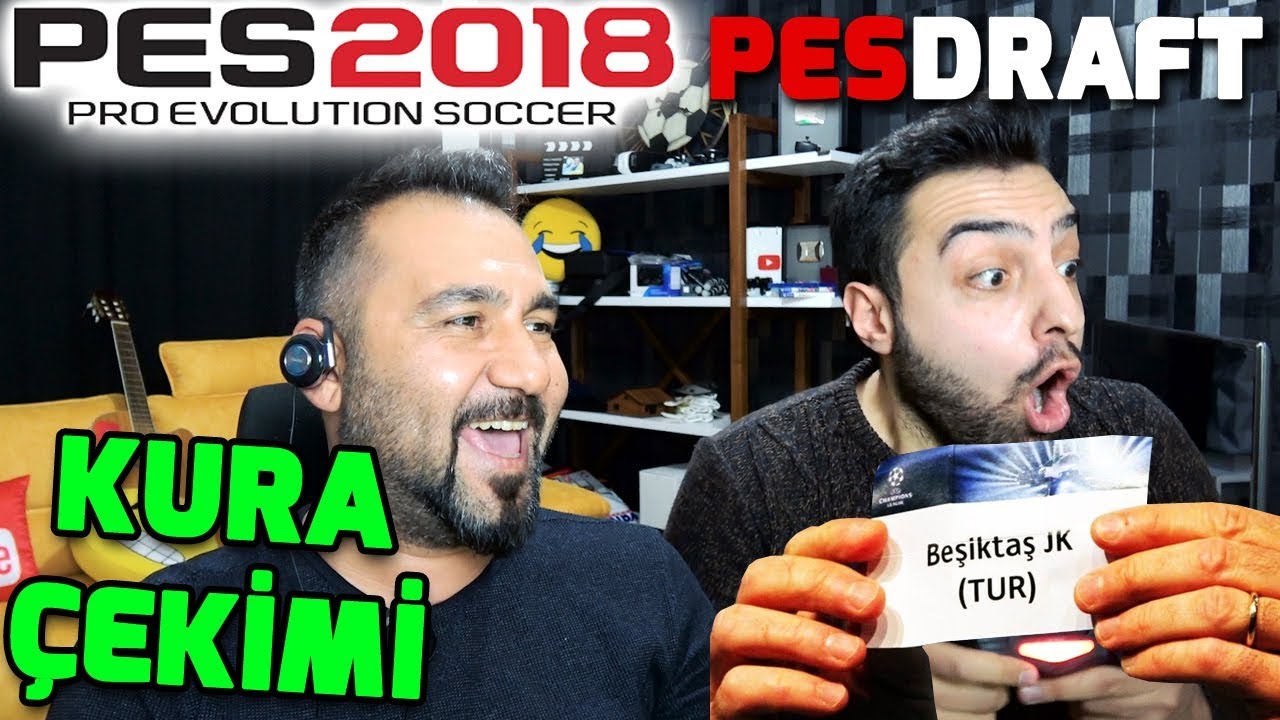 KURA ÇEKİMİ ŞAMPİYONLAR LİGİ GRUPLARI CHALLENGE! | PES 2018 PESDRAFT
