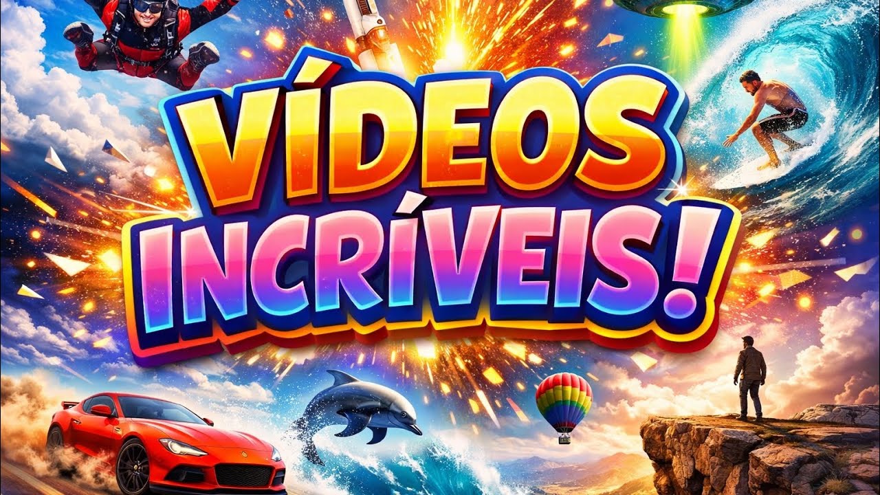 VÍDEOS INCRÍVEIS CAPTURADOS POR CÂMERAS POR TODO O MUNDO /VOCÊ VAI SE SURPREENDER