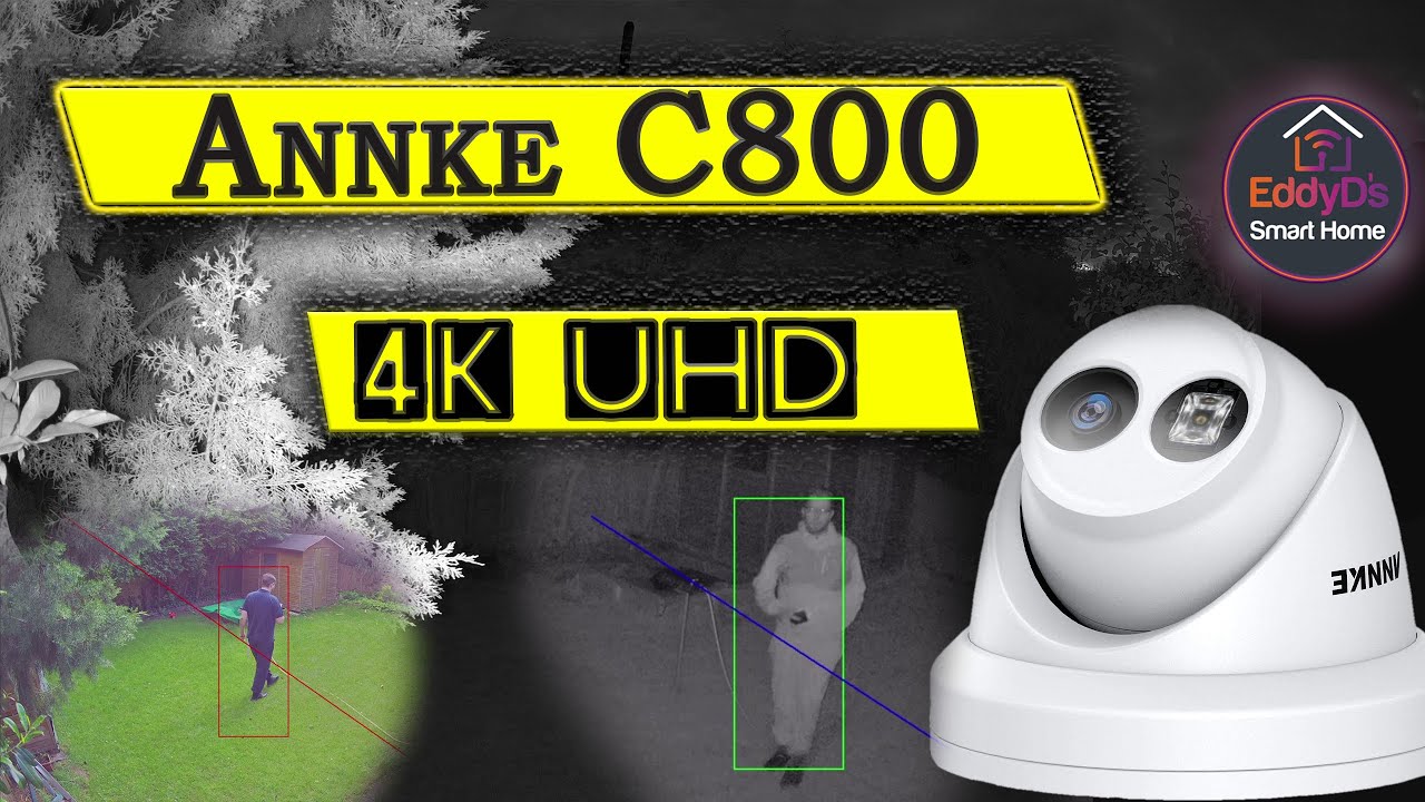 Annke C800 4K UHD 8MP POE Review [Test & Unboxing]