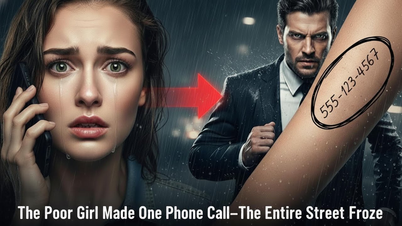 The Poor Girl Made One Phone Call—The Entire Street Froze