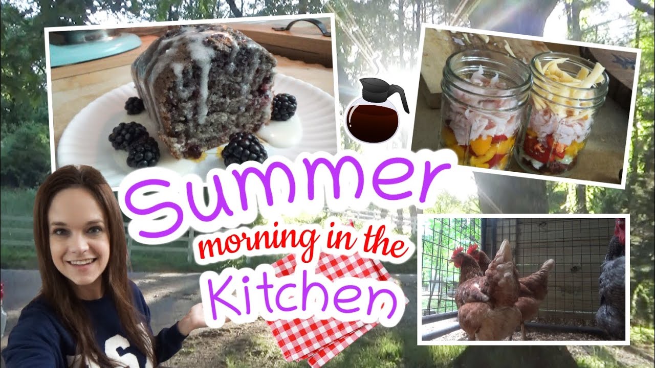 They destroyed my tomatoes! 😩 Blackberry Bread, Cereal Bars, & Omelet Jars | Southern Kitchen
