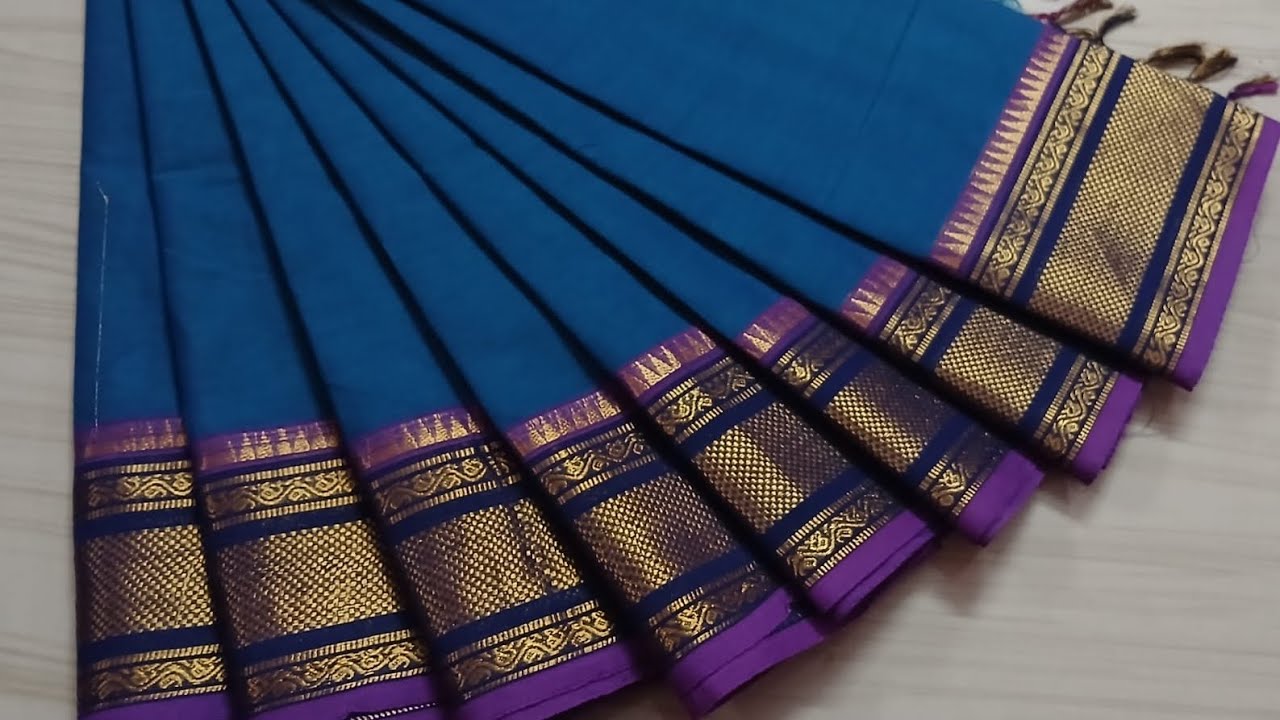 Chettinad cotton sarees/ செட்டிநாடு பருத்திச் சேலைகள்