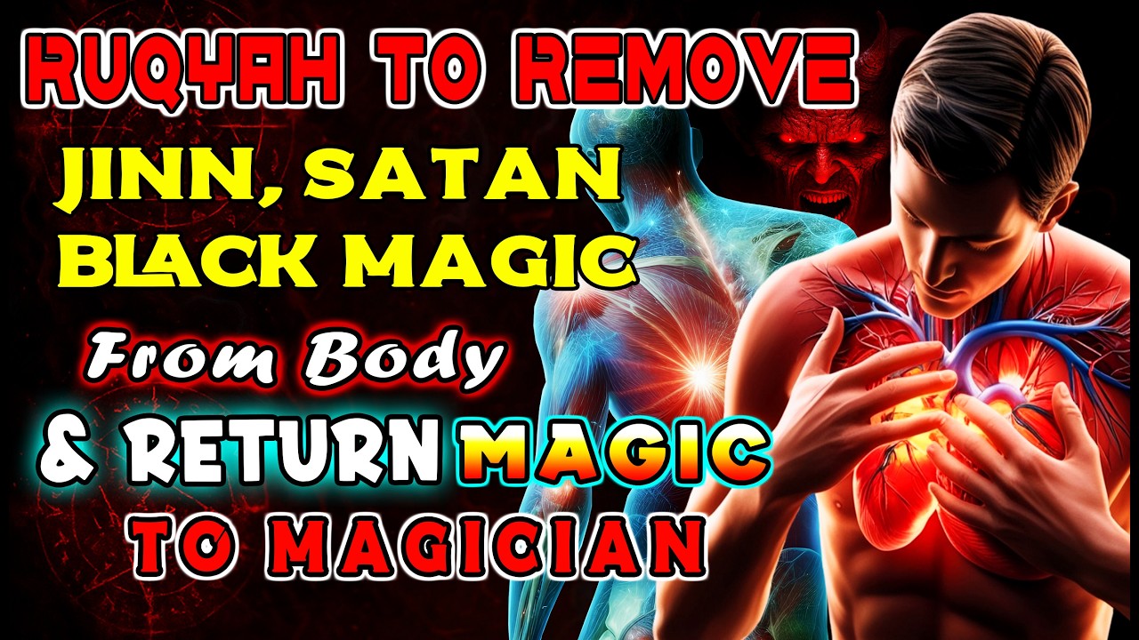 PLAY NOW❗ RUQYAH DESTROYS JIN, SATAN, MAGIC IN THE BODY & HEAD