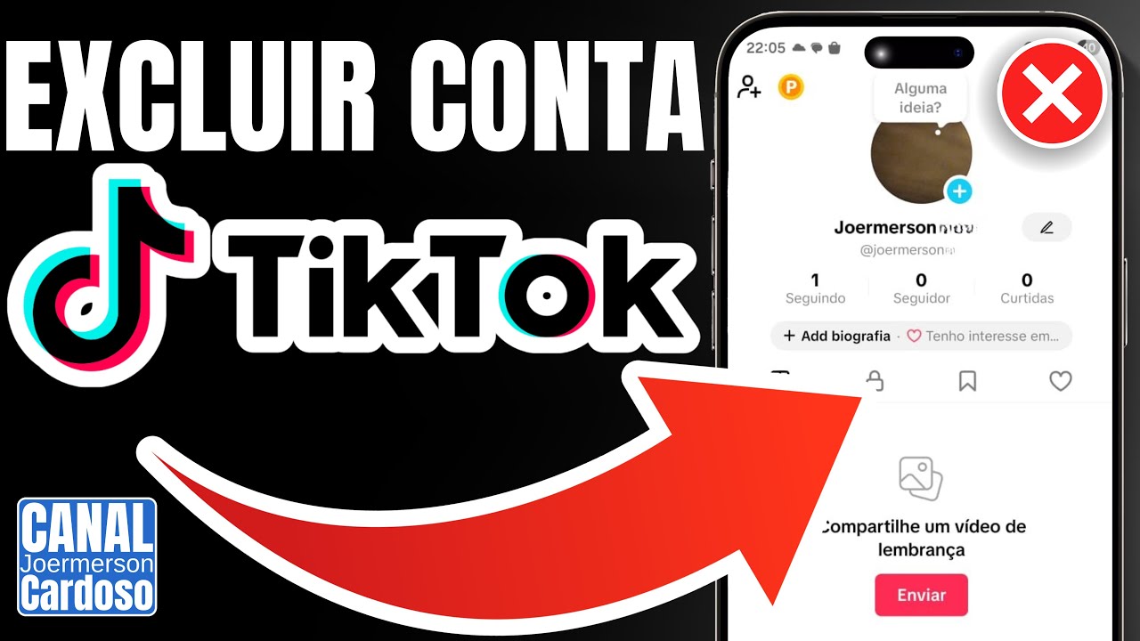 Como Excluir a Conta do TikTok - Rápido e Fácil!