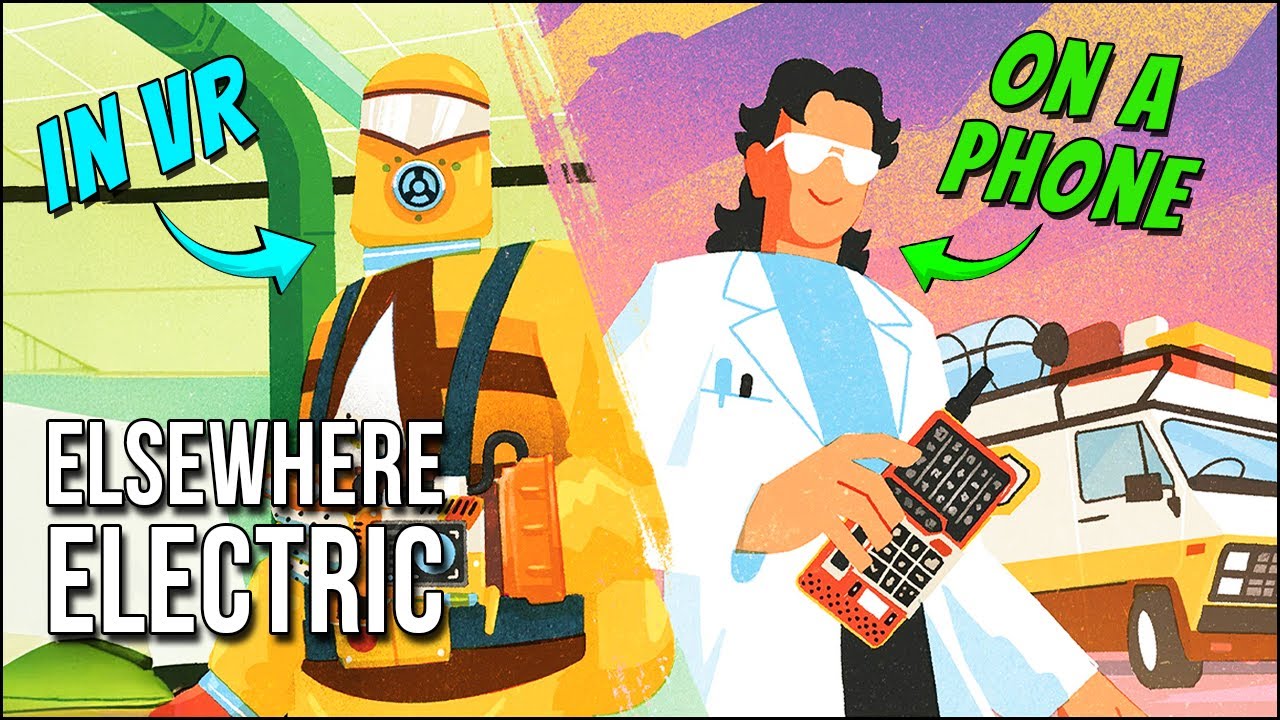 Elsewhere Electric | He's On A Phone. I'm In VR. Can We Navigate A Creepy Facility Together?