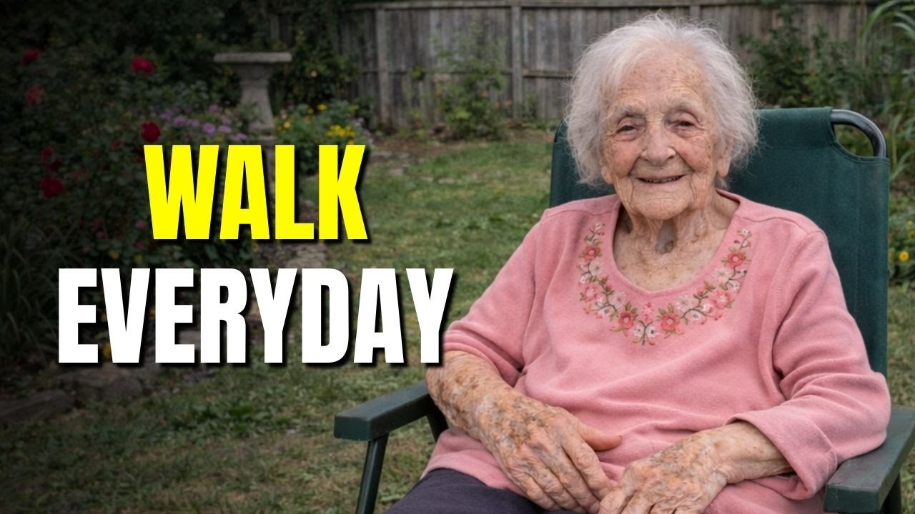 I'm 104... I Wake Up At 5:30 And Walk For 20 Minutes Every Morning (My Secret To Longevity)