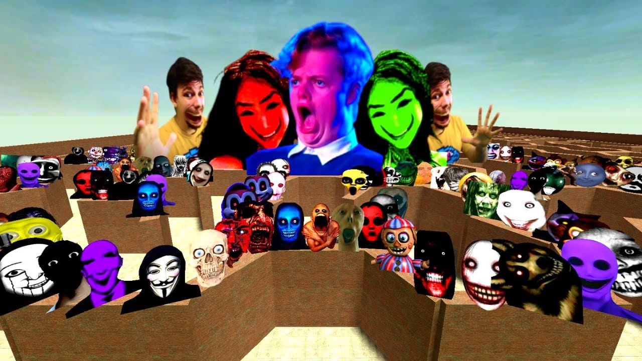 Boss Richard and Shout Nextbots - Balneario (Gmod)