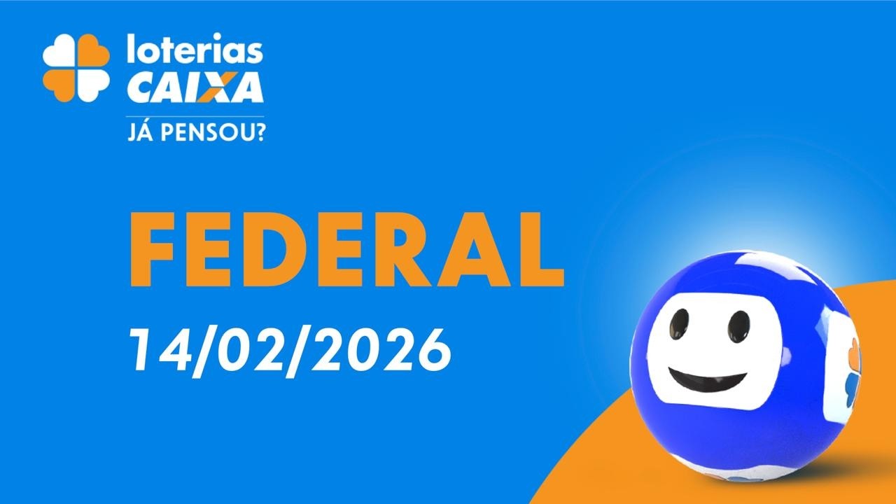 Loterias CAIXA | Loteria Federal | 14/02/2026