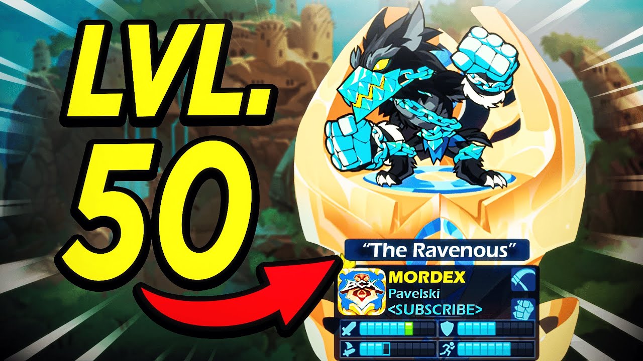 Павелски получает титулы «Легенда» 50-го уровня в Brawlhalla (полный игровой процесс)
