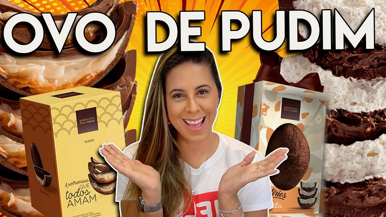 Ovo de Pudim?? 🤔 Ovos de páscoa Brasil Cacau