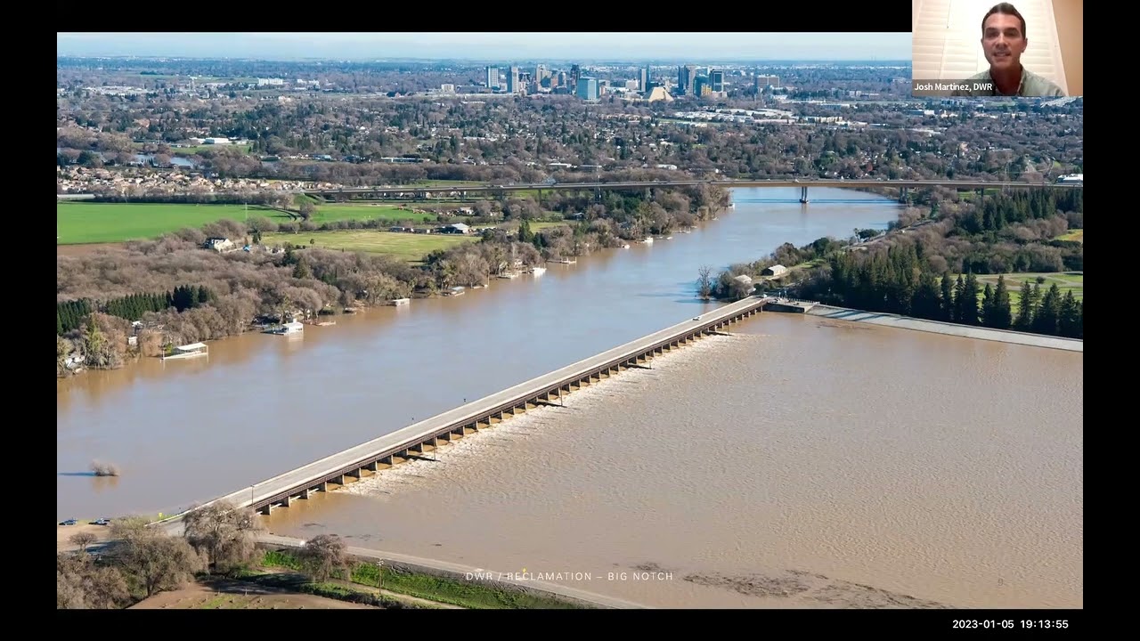 Fremont Weir Big Notch Project Flyway Nights Jan 2023