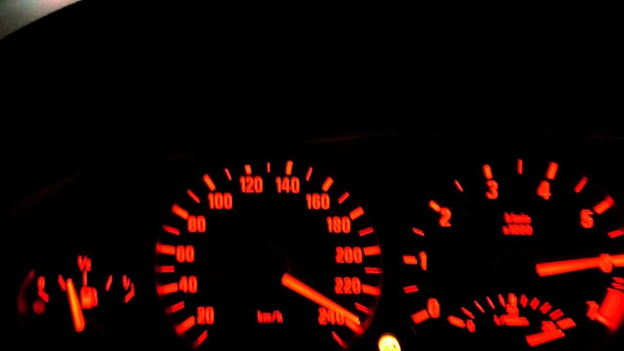 BMW E46 330i 0-250 km/h