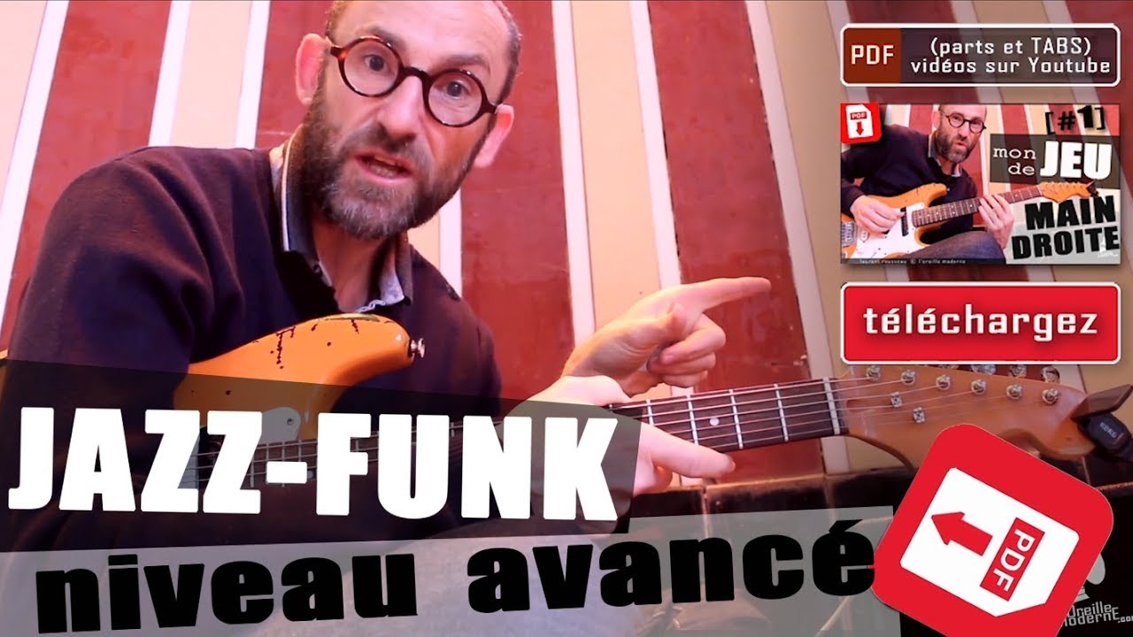 Tuck ANDRESS STYLE - JAZZ FUNK - Niveau avancé [+PDF]