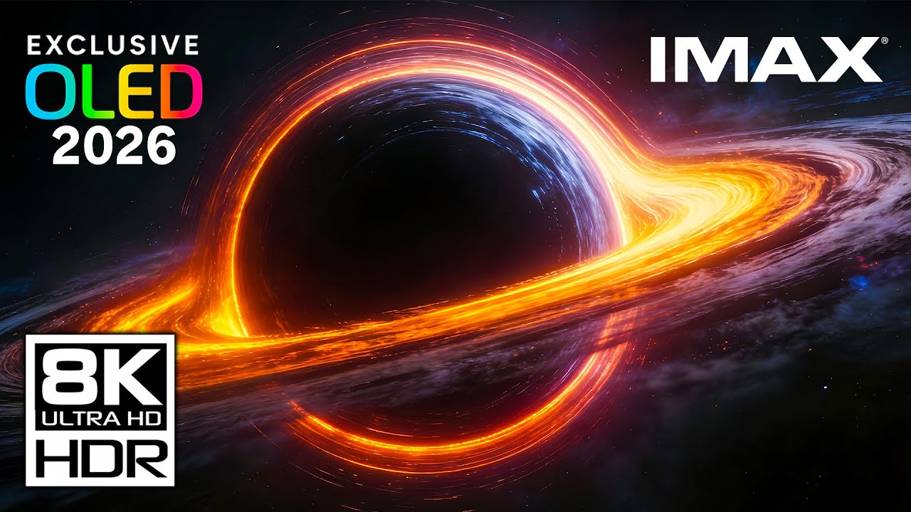 2026 OLED HDR DEMO | INTERSTELLAR SPACE | DEEP BLACK @ 60FPS