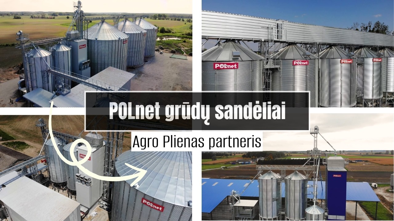 POLnet grūdų sandėliai I Agro Plienas
