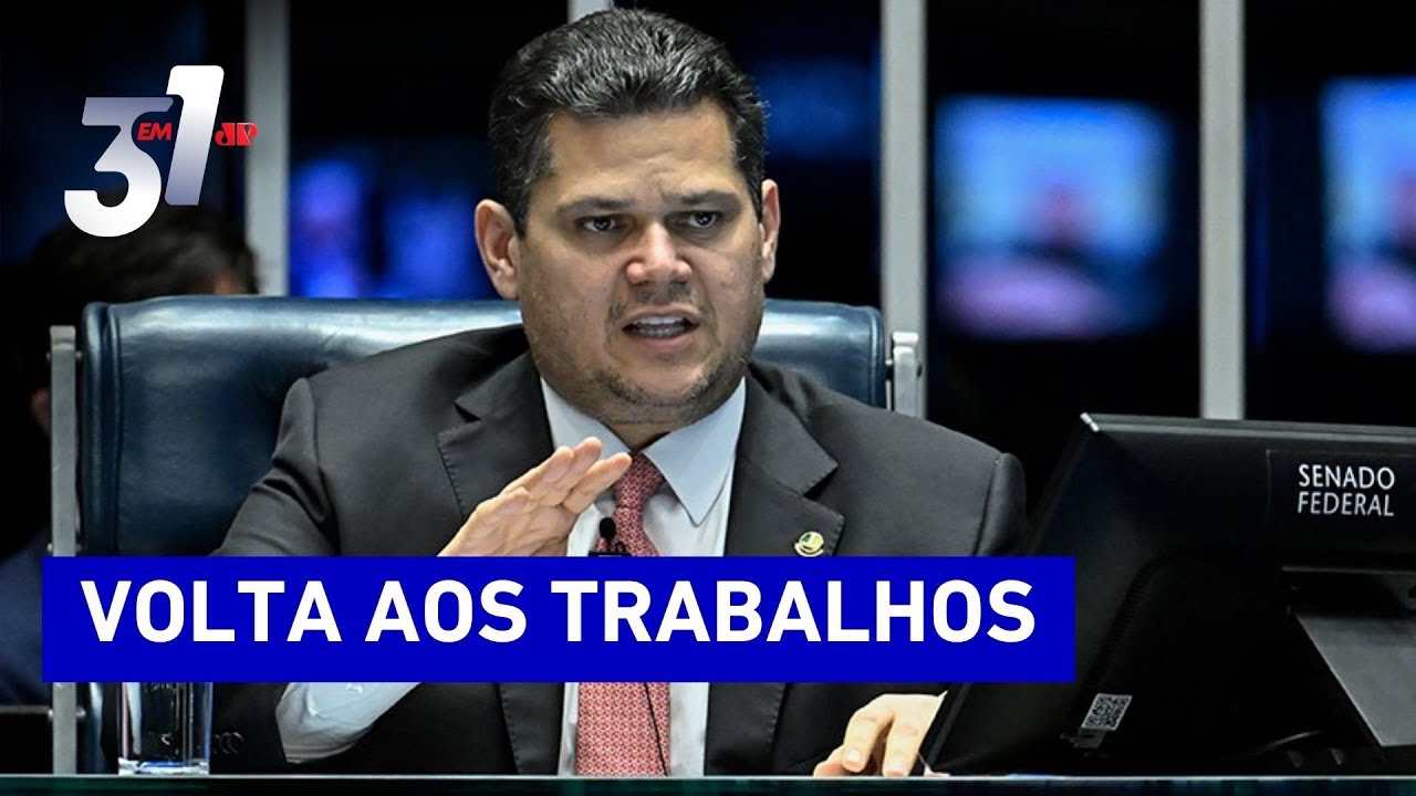 Alcolumbre defende harmonia entre Poderes e afirma: “paz não é omissão”